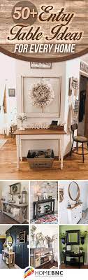 And with a neutral rich brown finish, it blends well with a variety of design. 50 Best Entry Table Ideas Decorations And Designs For 2021