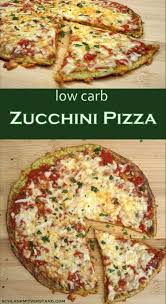 Zucchini Pizza Low Carb Vegetarisch Lecker Pizza Rezepte Gesunde Rezepte