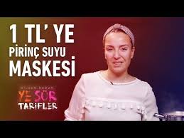 1 Tl Ye Mucize Pirinc Suyu Maskesi Nilgun Bodur La Ye Sur Tarifler 4 Youtube Pirinc Youtube Cilt Bakimi