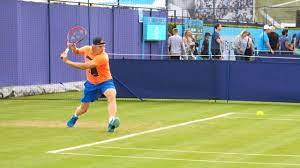 Shapovalov began to rip his backhand return less often, perhaps discouraged by the possibility of the serve going elsewhere. Denis Shapovalov Backhand Slow Motion Atp Perfect One Handed Backhand Technique Tennis Youtube