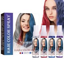 Ready to put a chalk hair color to use? Hair Colour Spray Temporary Hair Colour Hair Chalk Colourful Hairspray For Diy Hairstyle On Halloween Costume 2 Colours Amazon De Beauty