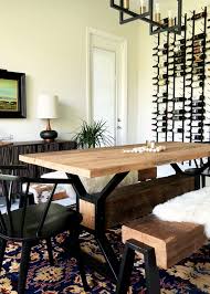 See our modern entryway here. Pretty Olive Interiors On Instagram Rustic Dining Room Dining Room Rug Mid Century Modern Dining Room