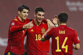 Don't let its size fool you; Fussball Spanien Jubelt Nach 6 0 In Nations League Uber Deutschland