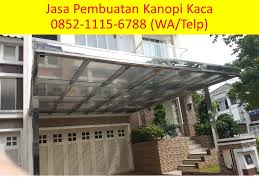 Jenis dan harga kanopi kaca dan per meter. 0852 1115 6788 Harga Kanopi Kaca