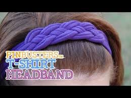 Diy 3 Ways To Make Stylish Headbands From Old T Shirts Youtube Sewing Headbands Knotted Headband Diy Tshirt Knot