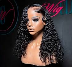 13x4 Black Kinky Curly Wig Black Wigs Afro Curly Lace Front Wig