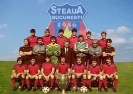 The 1986 european cup final was a football match held at the ramón sánchez pizjuán stadium, seville, on 7 may 1986 that saw steaua bucurești of romania defeat barcelona of spain in a penalty. Oldfootballphotos On Twitter Steaua Winners Of The European Cup In 1986 SteauabucureÈ™ti Fcsb
