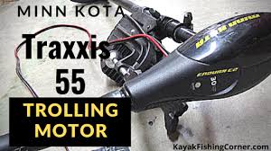 The mounting of a trolling motor on a boat is a factor of many considerations. Minn Kota Traxxis 55 1 Transom Mount Trolling Motor