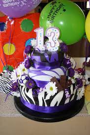 Birthday Cake For My 13th Year Old Daughter Full Of Red Velvet Chocolate And White Cake Covered With 13 Birthday Cake Cool Birthday Cakes 16 Birthday Cake