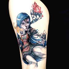 Comic Book Character Tattoo By Picasso Dular Tattoos Ink Master Tattoos Body Tattoos