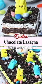 Generously butter an 8 x 11 x 2 inch pan. Easter Chocolate Lasagna Beembloo Com Easter Desserts Recipes Chocolate Lasagna Chocolate Lasagna Dessert