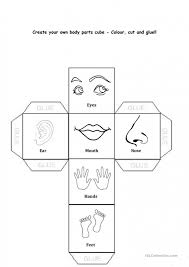 Human body cut and paste. Learn Body Parts Worksheets 99worksheets