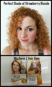 The Best Way To Achieve The Perfect Shade Of Strawberry Blonde Over The Counter Hair Color Dye Is By Mixing Cantu Hair Products Hair Dye Colors Copper Hair Dye