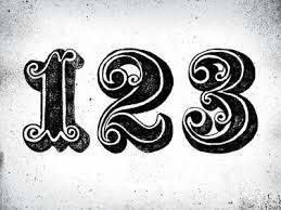 Tattoo fonts have managed to generate quite a big fuss among the tattoo lovers. As Easy As 123 Numbers Typography Tattoo Fonts Numbers Font