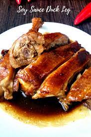 Soy Sauce Duck Leg Roasted Duck Recipes Duck Recipes Duck Leg Recipes