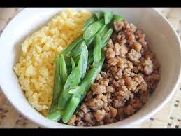 Chicken Soboro Donburi Recipe Japanese Cooking 101 Donburi Recipe Japanese Cooking Recipes