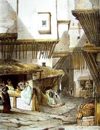 William Wyld 1806 1889 Peintre Britannique Titre Rue De La Porte Neuve Bab Djedid A Alger 1835 Painting Art Great Paintings