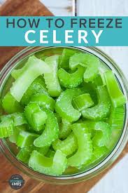 How To Freeze Celery The Easy Way In 2020 How To Freeze Celery Prevent Food Waste Celery