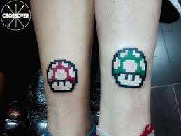 Maybe you would like to learn more about one of these? Matching Super Mario Mushrooms Crossover Tattoo Studio Facebook