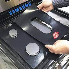 Just rip off the cover to remove grease and stains. Stove Protector Liners Compatible With Samsung Stoves Samsung Gas Ranges Customized Easy Cleaning Liners For Samsung Compatible Model Nx58m6630ss Aa Walmart Com Walmart Com