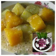 Resepi bubur kacang hijau ini sangat mudah dibuat?kacang hijau juga banyak khasiatnya antaranya adalah dapat menurunkan kolesterol, menguatkan tulang dan gigi, melancarkan pengaliran darah dan melancarkan pergerakan usus. Pengat Ubi Keledek Bersama Aneka Resepi Bubur Dan Pengat Facebook
