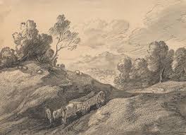 Thomas Gainsborough Experiments In Drawing Thomas Gainsborough Drawings Impressionism Art