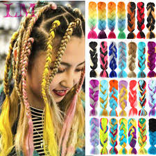 Collection by desire for hair aliexpress store. Lm 24 Inch Jumbo Braids Long Jumbo Synthetic Blonde Purple Green Red Hair Extensions African Braiding Hair Crochet Hair Buy At The Price Of 2 09 In Aliexpress Com Imall Com
