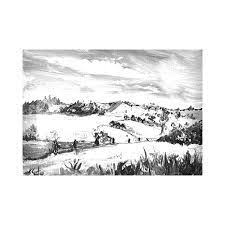 Van Gogh Sari Evli Kirsal Alan 2020 Kirsal Alanlar Resim