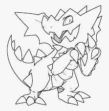 [characters featured on bettercoloring.com are the property of their respective. Kabutops By Gumbogamer Druddigon Da Colorare Hd Png Download Kindpng