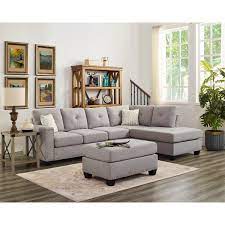 Heckstall 105 Wide Reversible Sofa Chaise With Ottoman Sectional Sofa Furniture Sectional Sofa Couch