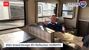 Grand design rvs grand design rv was started in 2011 by three men who have 30 years of combined experience in the rv industry. 2021 Grand Design Reflection 312bhts Travel Trailer Walkthrough Review Youtube