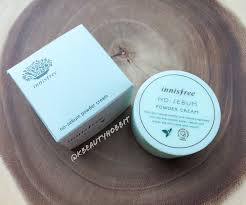 Innisfree No Sebum Powder Cream Review Skin Care Cream Olive Oil Skin Innisfree