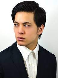 七三リーゼントショート メンズ ビジネス ビューティーboxヘアカタログ オールバック メンズ メンズヘア ショート メンズ ヘアスタイル