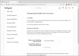 If you'd like to delete a different account: How To Delete Your Instagram Account