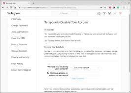As i said, if multiple false password attempts are made to reactivate the instagram account. How To Delete Your Instagram Account