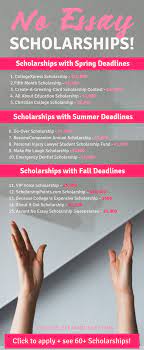 100 No Essay Scholarships Scholarships For College Student Scholarships Scholarships