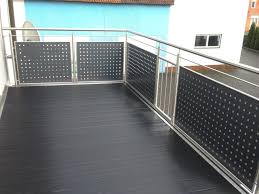 Montagebau Marc Zettl Lochblech Stabe Balkon Gelander Design Balkon Glas Gelander Balkon