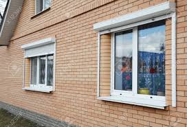 (faux) shutters on brick homesposted by halleburton on 3/9/20 at 7:54 pm to beepnode. Rolling Shutters Brick House Windows Protection Brick House Stock Photo Picture And Royalty Free Image Image 134947242