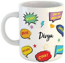 Anniversary greeting cards with name edit . Buy Divya Name Printed Ceramic Coffee Mug Best Gift For Birthday By Ashvahtm Online At Low Prices In India Paytmmall Com