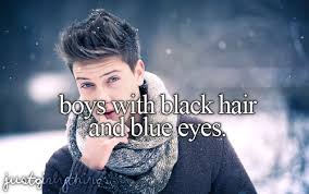 Black hair and blue eyes.hmm.don't know many characters with that combination. Boys With Black Hair And Blue Eyes On We Heart It