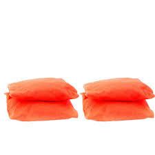 Ridiculously versatile, the fatboy original is the ideal object to use as a seat in countless scenarios. Gronomics Orange Bean Bags Set Of 4 Bborg 4 The Home Depot