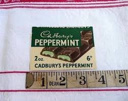 If you have a sweet tooth and like problem solving, this ingeniously designed chocolate bar puzzle is perfect for you. Old Cadburys Peppermint Chocolate Bar Wrapper 1930 S 40 S 50 S Homefront 245864696