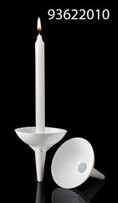 Candlelight Service Candles And Drip Protectors 18s 24s 32s Mckay Church Goods