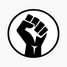 Black lives matter (blm) is a decentralized political and social movement protesting against incidents of police brutality and all racially motivated violence against black people. Blm Black Lives Matter Symbol Faust Kunstdruck Von Dogememe21 Redbubble