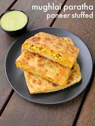 Mughlai Paratha Recipe Moglai Porota Veg Bengali Mughlai Paratha Recipe Indian Food Recipes Vegetarian Indian Snack Recipes Vegetarian Snacks Recipes