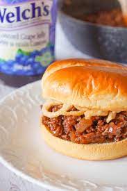 20 ideas for ground beef sandwich. Grape Jelly Bbq Sloppy Joes This Is Not Diet Food