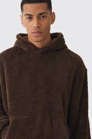 Oversized Teddy Borg Hoodie