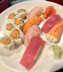 Sushi Sashimi Salmon At Sakura A Travel Foodie S Journey Salmon Sashimi Sashimi Sushi