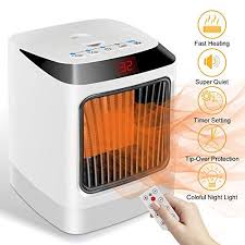 Merkisa Small Space Heater Mini Office Heater Fan 800w 1 Https Www Amazon Com Dp B07yc4yp5v Ref Cm Sw R Pi Small Space Heater Space Heater Office Heater