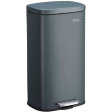 Livraison gratuite possible (voir fiche produit). Poubelle De Porte Pivotante A Ouverture Automatique 30 L Amortisseur Sans Contenance 30 L Decor Anthracite Noir Diametre 320 Mm Fixation Droite Gauche Hauteur 500 Mm 4004519082751